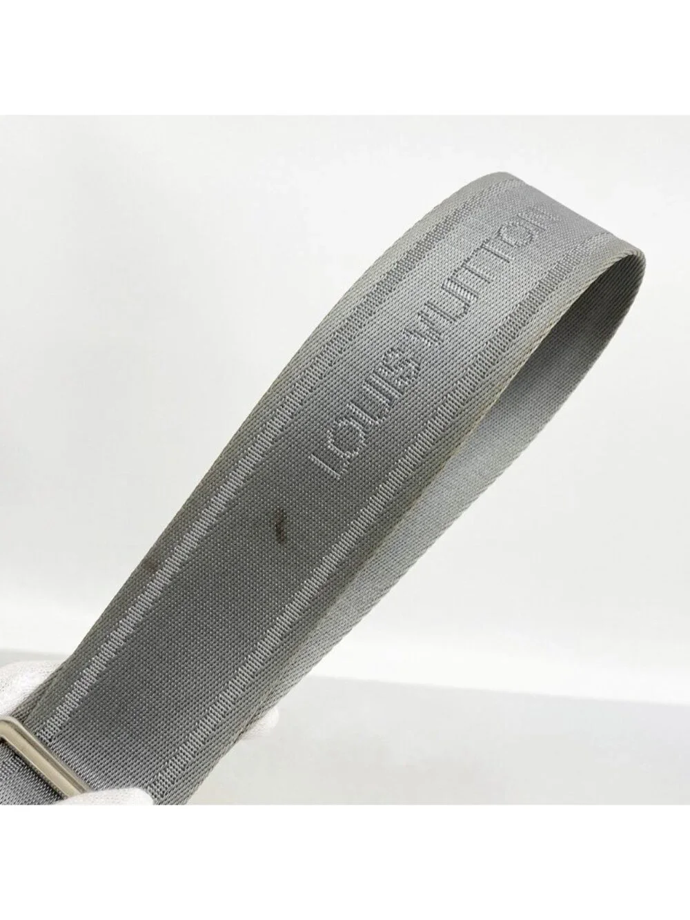 Louis Vuitton Shoulder Bag Taiga Sasha Glacier
